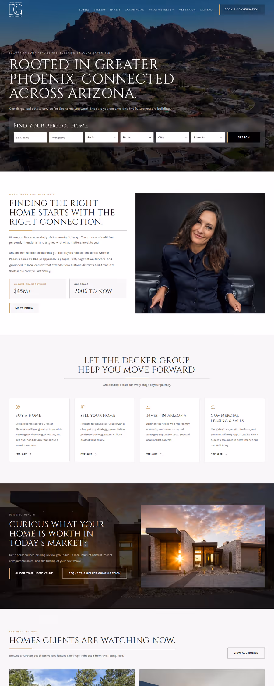 The Decker Group website